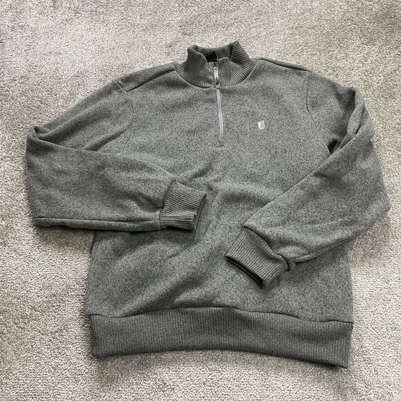 The North Face Other - The North Face 1/4 Zip Fleece Sweatshirt Mens Medium Dark Gray Outdoor Pullover